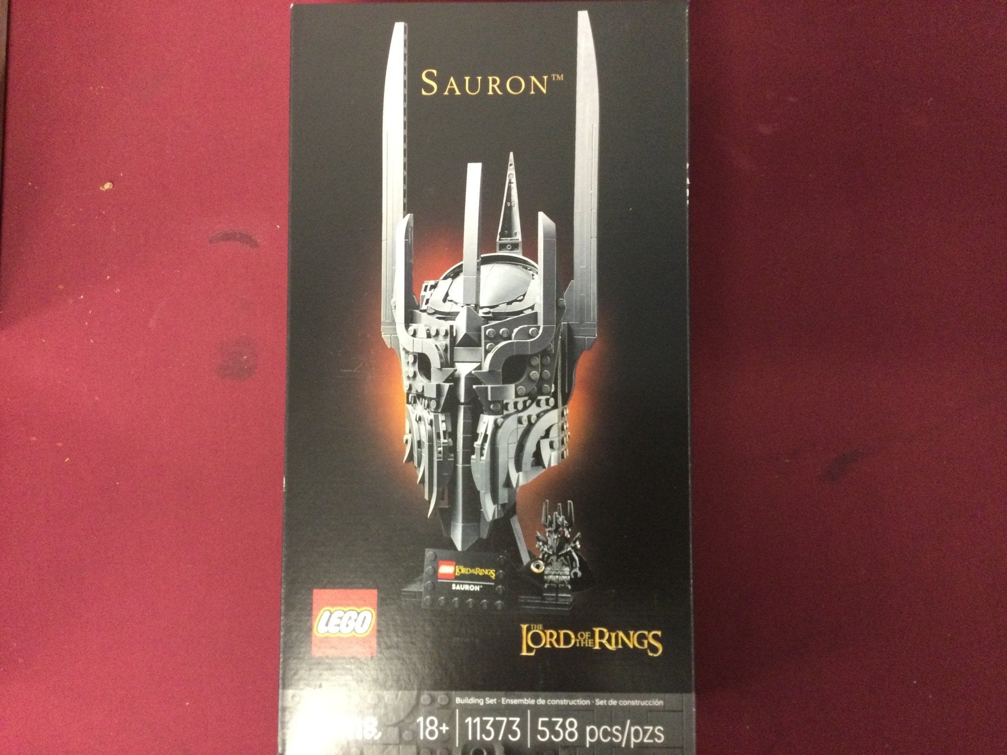 Lego Lord Of The Rings 11373 Sauron Helmet set - WiredVillage Games - LEGO WiredVillage Games